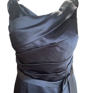 Gorgeous Formal Bridal Dress Worn As Mother Of Groom Dress In Beautiful Navy